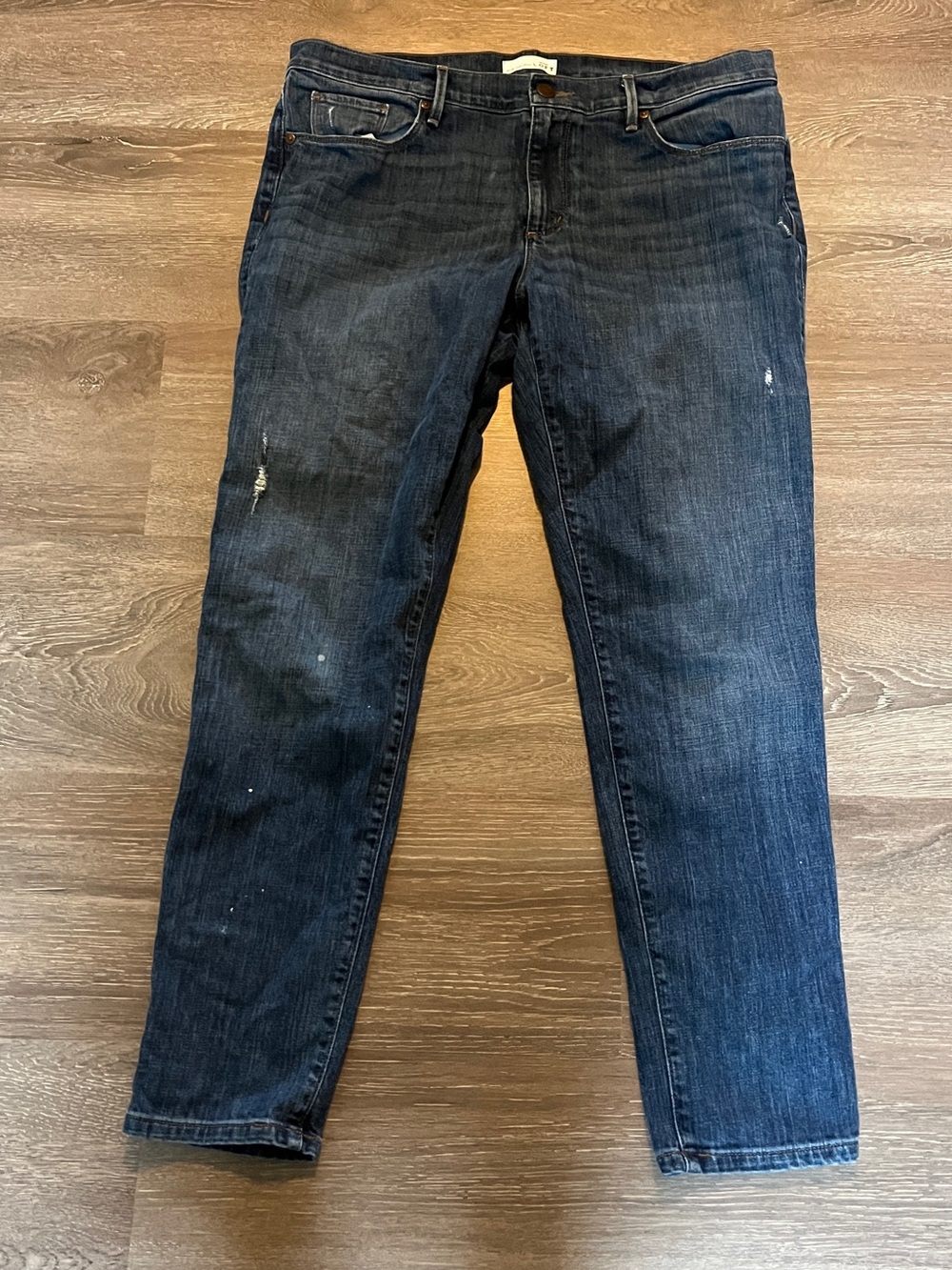 Loft jeans size 12 relaxed skinny straight